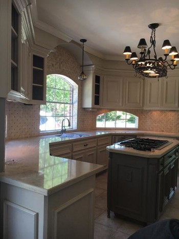 Kitchen Remodeling Painting and Glaze