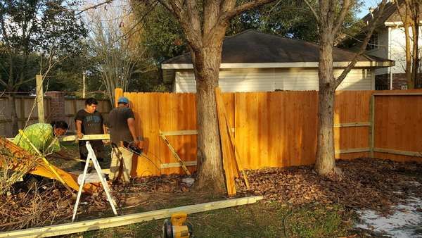 Fence Installation & Staining in Houston, TX (1)