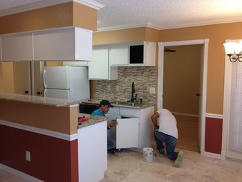 Wall Painting & Texture, Cabinet Painting and Restoration, Flooring and Counter Tops, Medical Center TX