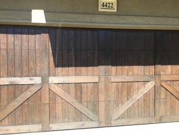 Antique Garage Door Painting Houston, TX